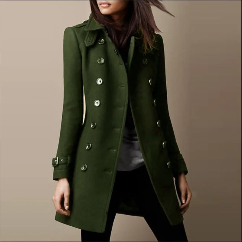 De Elegant™| Wollen Jas