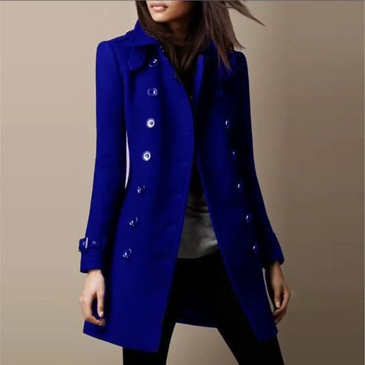 De Elegant™| Wollen Jas