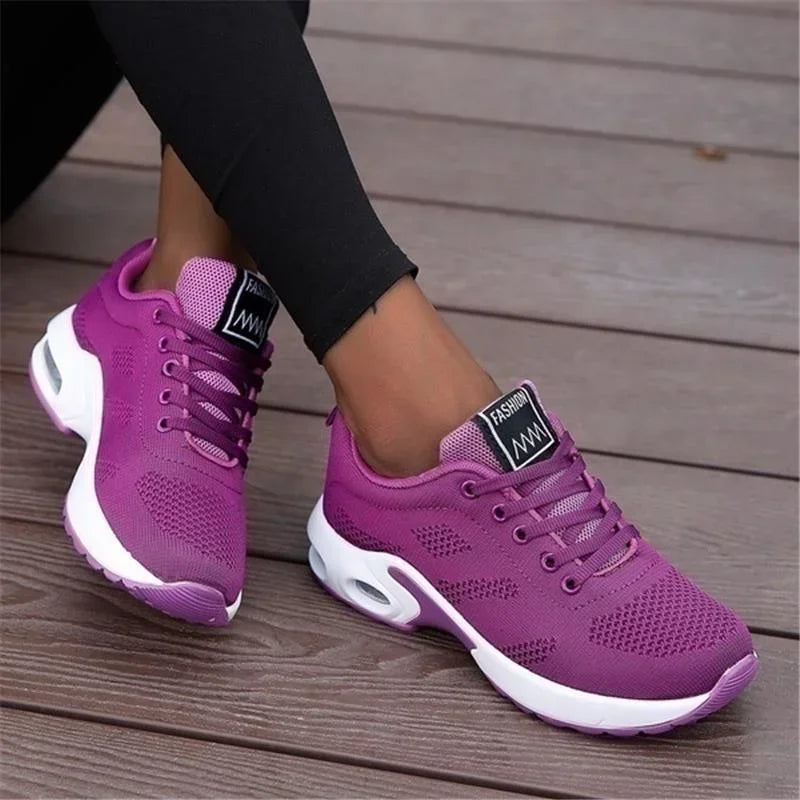 Lichte Mesh Sneakers Dames